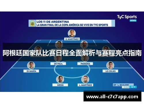 阿根廷国家队比赛日程全面解析与赛程亮点指南 阿根廷国家队比赛日程全面解析与赛程亮点指南